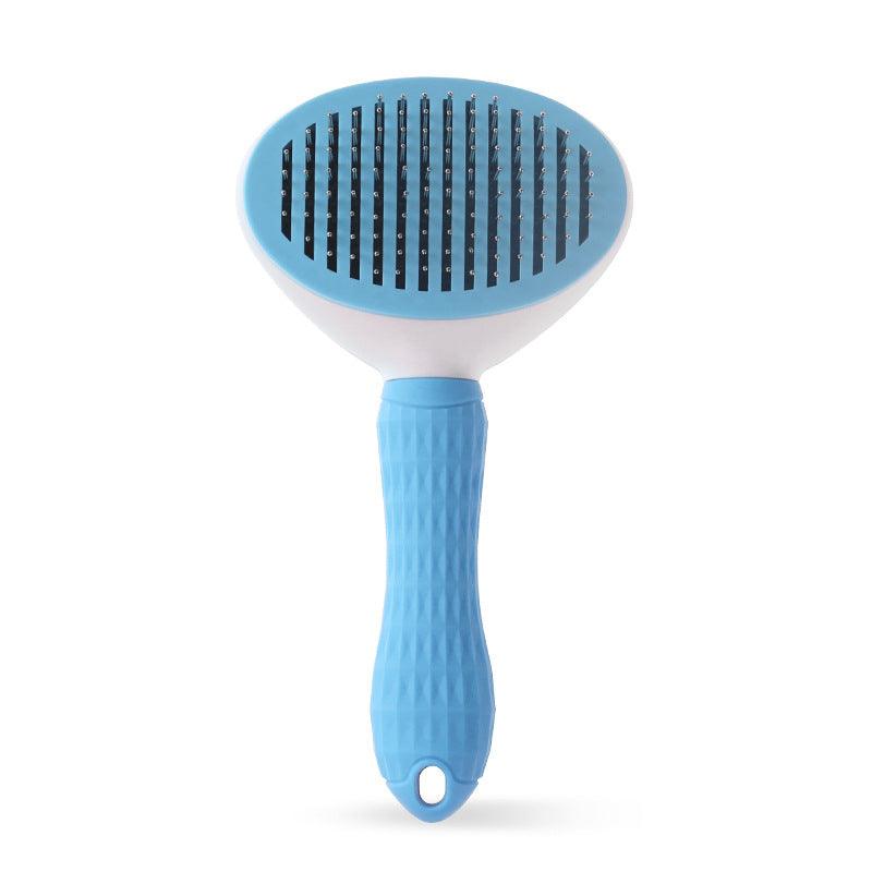 The Fur-Friendly Wonder: The Effortless Self-Cleaning Pet Grooming Comb