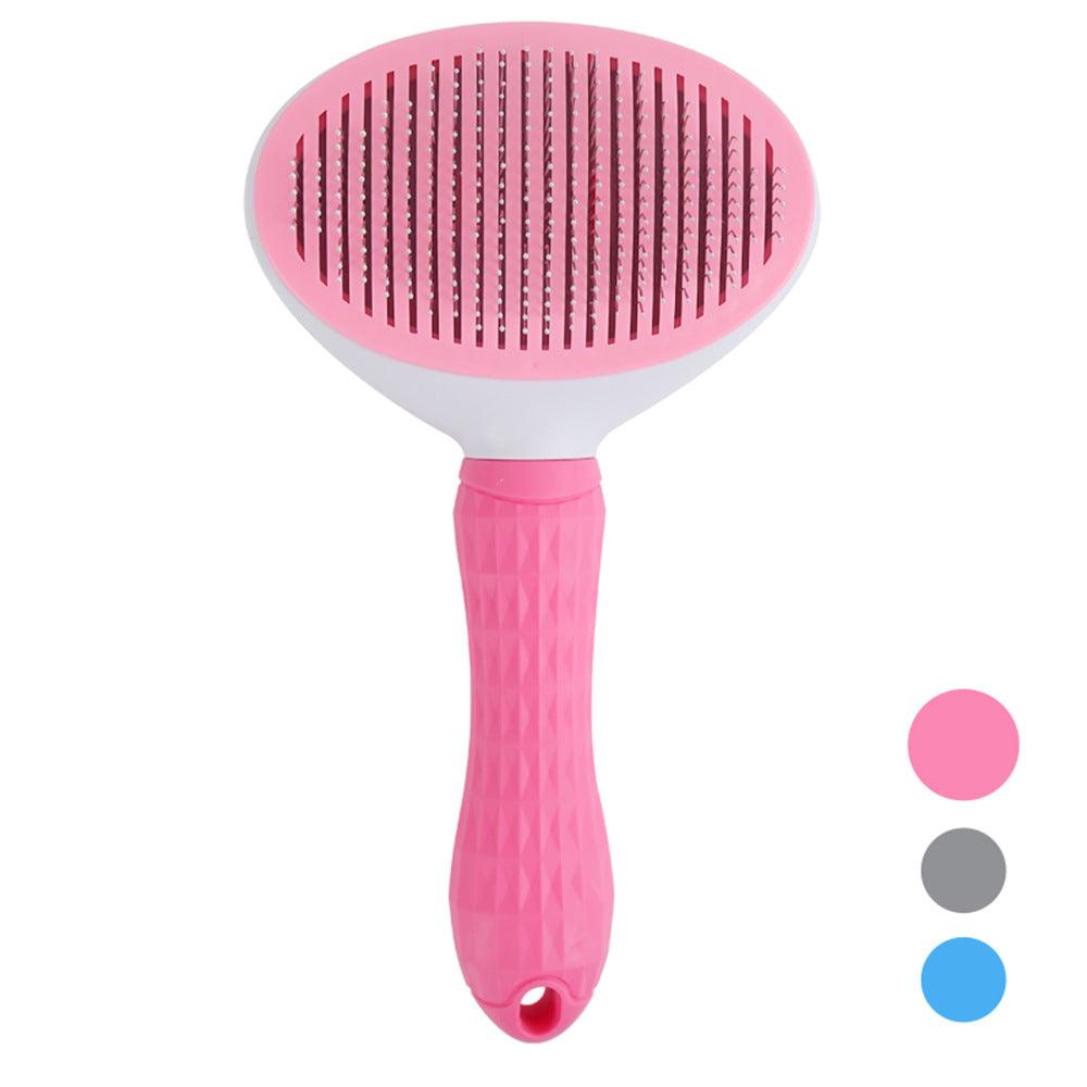 The Fur-Friendly Wonder: The Effortless Self-Cleaning Pet Grooming Comb