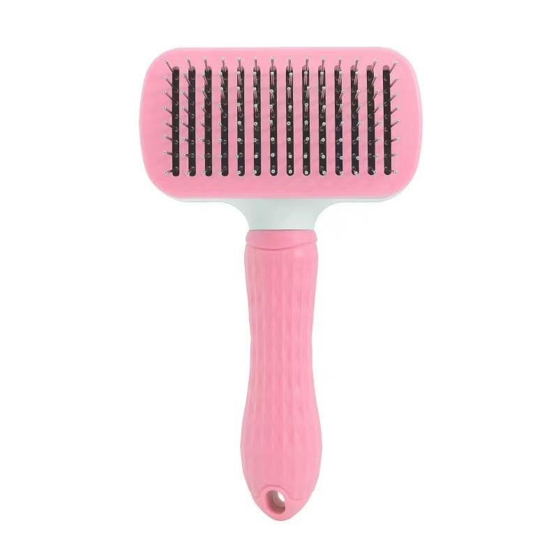 The Fur-Friendly Wonder: The Effortless Self-Cleaning Pet Grooming Comb